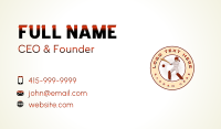 Female Cricket Athlete Business Card Image Preview