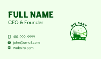 Green Garden Shears Business Card Image Preview