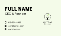 Rake Garden Tool  Business Card Image Preview