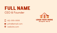 Asian House Roof Business Card Image Preview