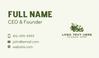 Lawn Mower Grass Cutter Business Card Image Preview