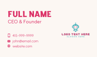 Tech Robot App Business Card Design