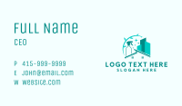 Sanitary Cleaning Service Business Card Image Preview