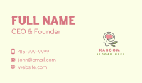 Natural Relaxed Mind Business Card Image Preview