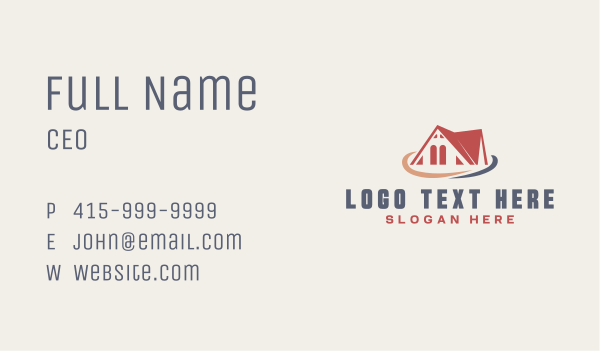 Home Roofing Construction  Business Card Design Image Preview