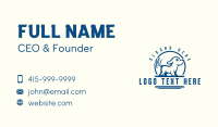 Puppy Dog Happy Tail Business Card Image Preview