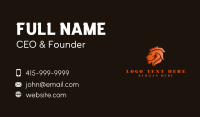 Lion Mane Company Business Card Design