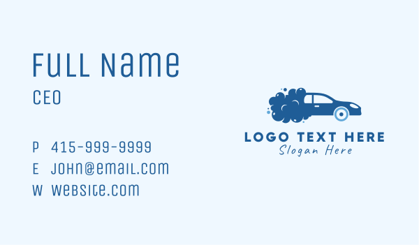 Cleaning Car Wash Business Card Design Image Preview