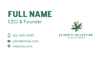 Medical Marijuana Leaf Business Card Image Preview