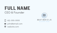 Simple Style Badge Lettermark Business Card Image Preview