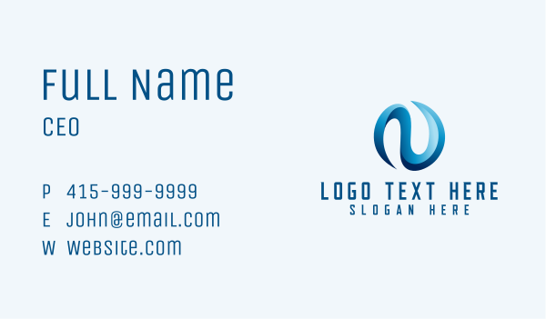 Creative Agency Modern Gradient  Business Card Design Image Preview