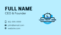 House Pipe Plumbing Business Card Image Preview