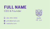 Grape Orchard Badge Business Card Image Preview