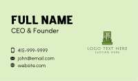 Green City Skyline  Business Card Image Preview