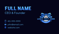 Power Washer Cleaning Business Card Image Preview