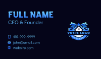 Power Washer Cleaning Business Card Image Preview