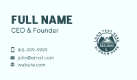 Forest Cabin Roofing Business Card Image Preview