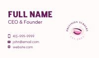 Beauty Cosmetics Eyelashes Business Card Image Preview