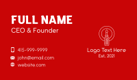 Lever Screw Driver  Business Card Image Preview