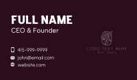 Minimalist Grapes Vineyard Business Card Image Preview