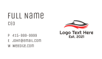 Sports Car Vehicle  Business Card Image Preview