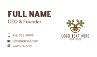 Botanical Garden Plant  Business Card Image Preview