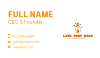 Basketball Trophy Award Business Card Image Preview