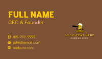 Beer Gavel Justice Business Card Preview