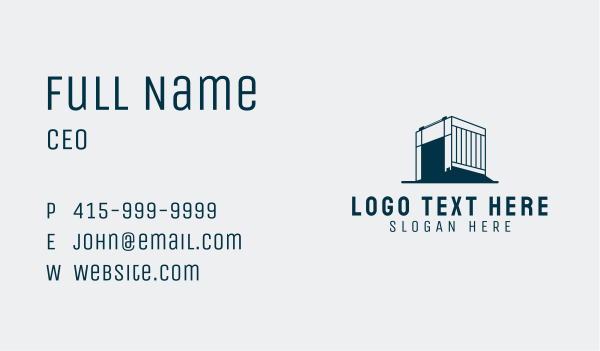 Store Building Warehouse Business Card Design Image Preview