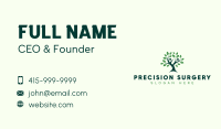Tree People Planting Business Card Image Preview