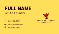 Mural Graffiti Letter T Business Card Design