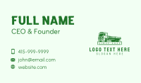 Farm Market Truck Business Card Image Preview