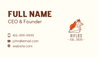 Wild Fox Monoline Business Card Image Preview