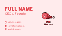 Thigh Meat Cut Business Card Image Preview