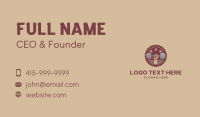Dumbbell Workout Bodybuilding Business Card Preview