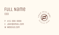 Hand Sun Ray Business Card Image Preview