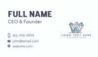 Crystal Clam Pearl Business Card Design