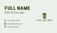 Eco Tree Garden Business Card Preview