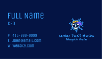 Skull Art Graffiti Business Card Image Preview