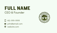 Sawmill Woodwork Lumberjack Business Card Image Preview
