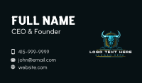 Bull Farm Ranch Business Card Design