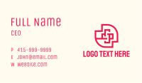 Red Medical Cross Business Card Image Preview