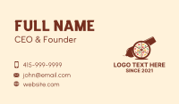 Pizza Cannon Restaurant Business Card Image Preview