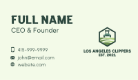 Hexagon Lawn Care  Business Card Image Preview
