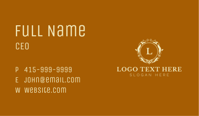 Royal Luxury Lettermark Business Card Image Preview