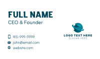 3D Universal Planet Business Card Preview