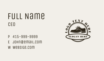 Shoes Footwear Boutique Business Card Image Preview