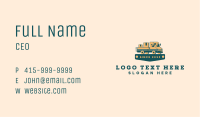 Delivery Truck Package Business Card Image Preview