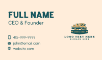 Delivery Truck Package Business Card Design