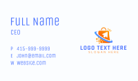 Shopping Pointer Online Store Business Card Image Preview